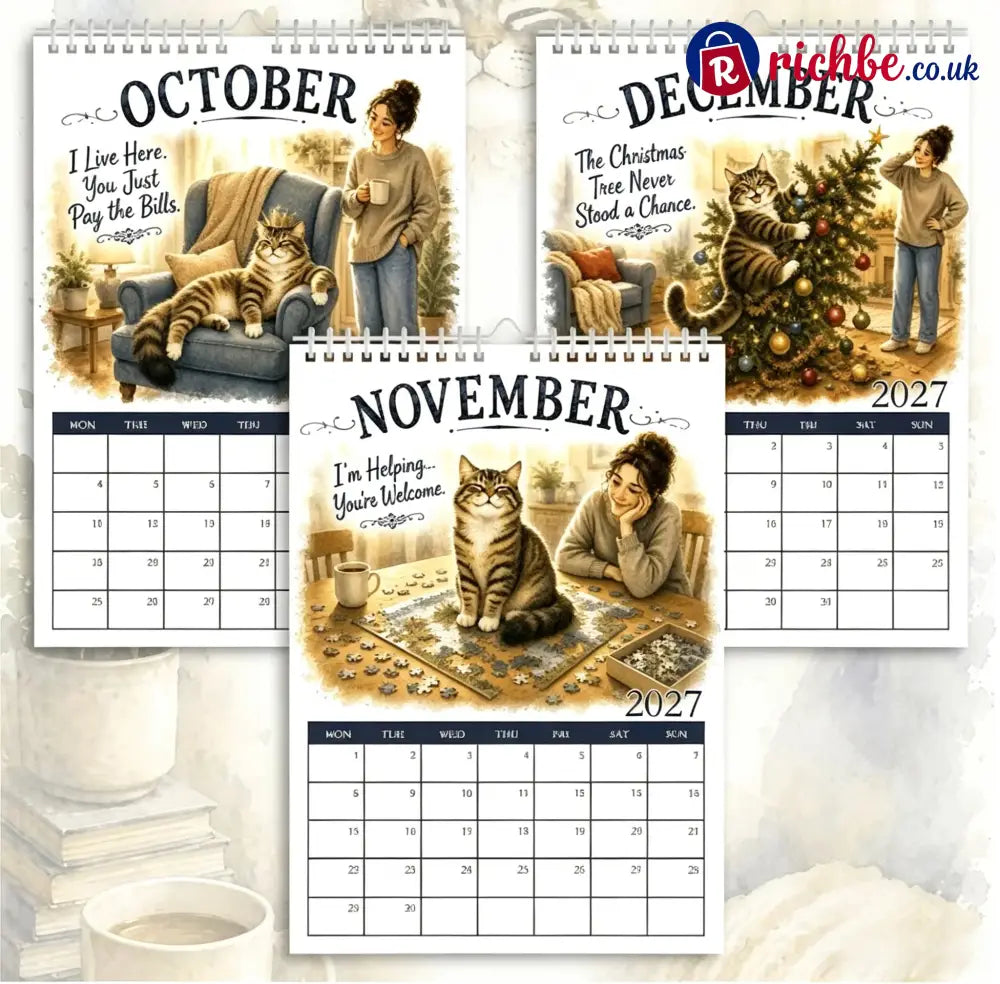 A Cats Life 2027 Calendar - All Collections