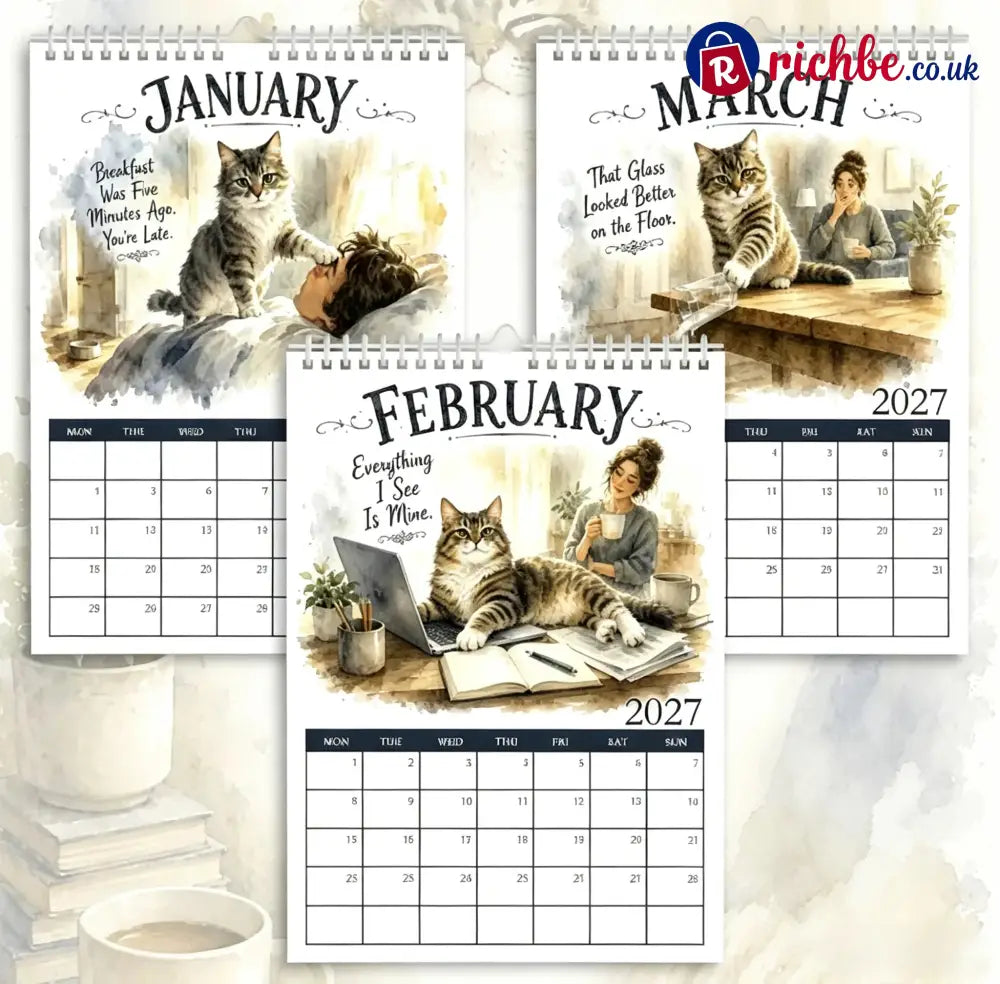A Cats Life 2027 Calendar - All Collections