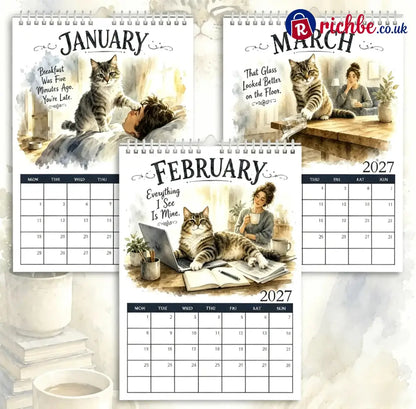 A Cats Life 2027 Calendar - All Collections