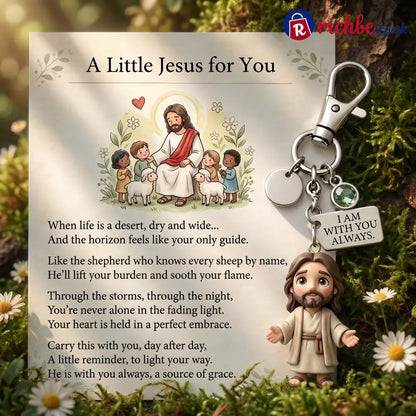 ’A Little Jesus for You’ - Comforting Pocket Reminder Keychain🌟🙏