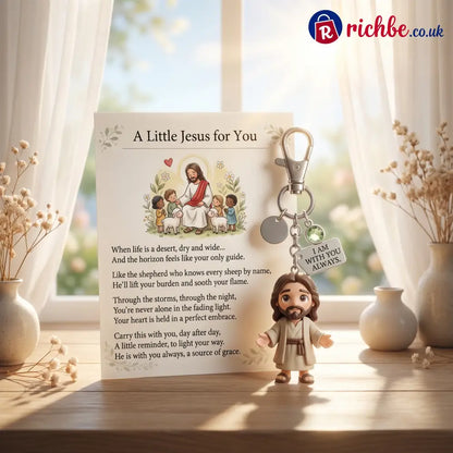 ’A Little Jesus for You’ - Comforting Pocket Reminder Keychain🌟🙏