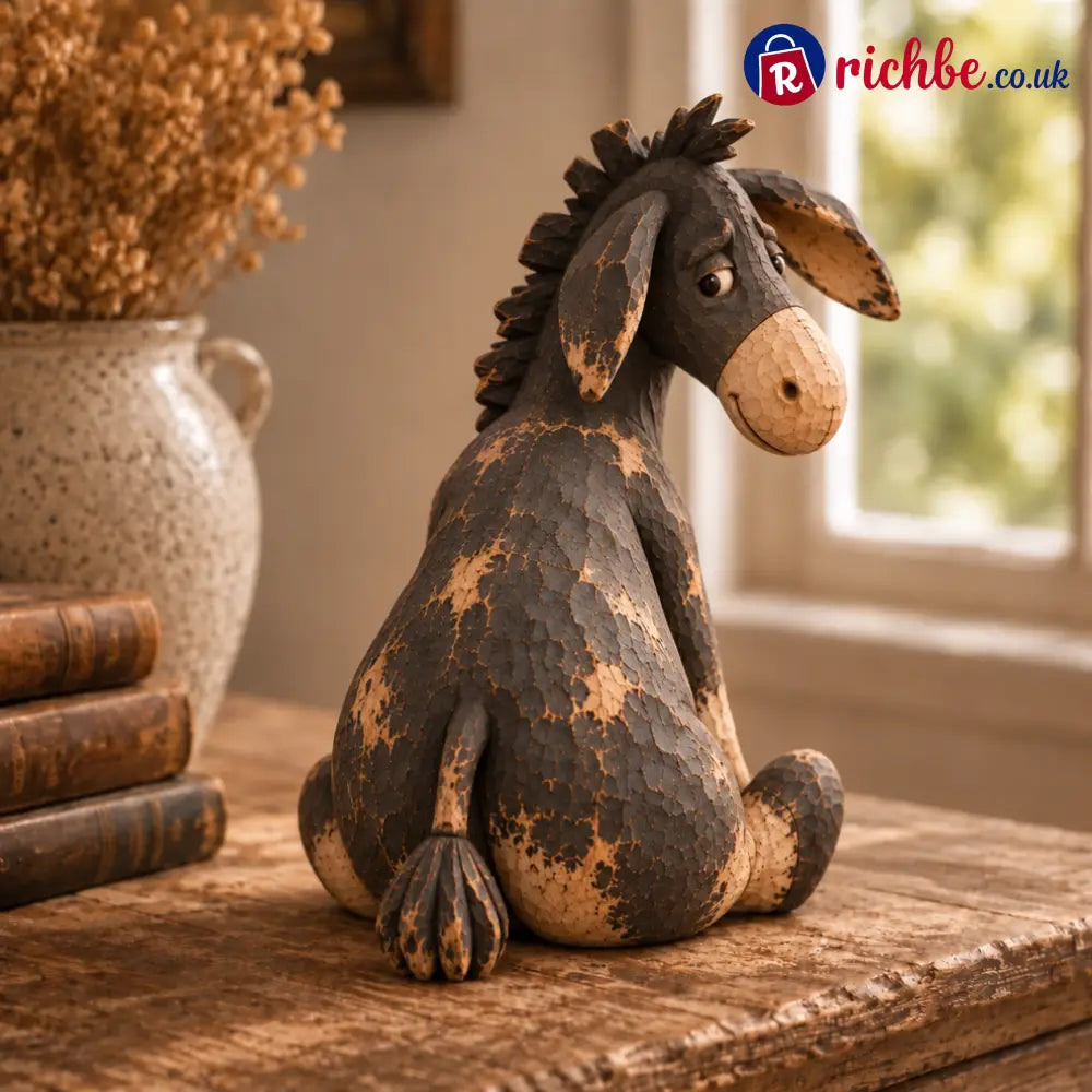 A Little Stubborn A Lot of Personality, Rustic Donkey Figurine