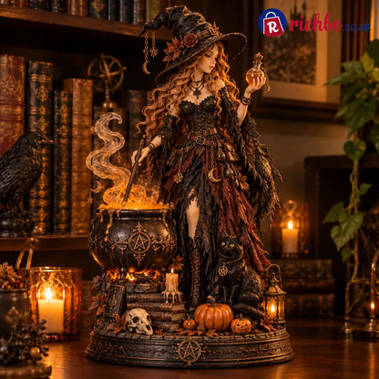 🧙‍♀️✨ A Little Witchy Magic for Your Bookshelf – Enchanted Witch Figurines 🔮🌙 - A LITTLE MAGIC LIVES HERE