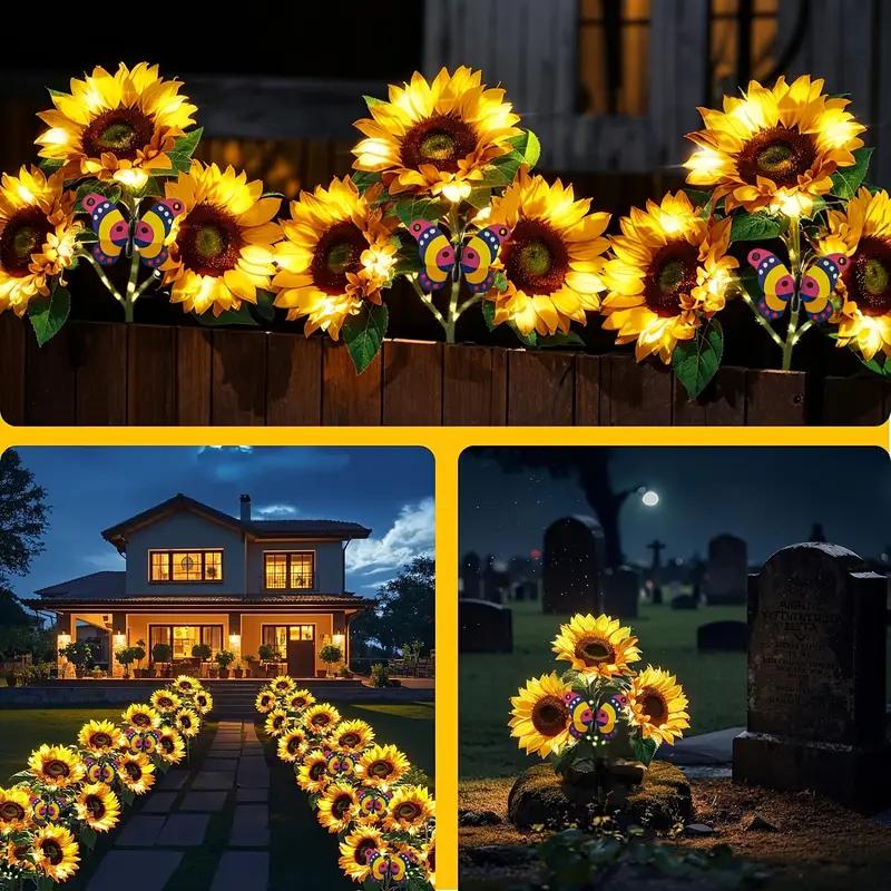🔥Hot Sale 49% OFF🌞Solar LED Sunflower Garden Lights