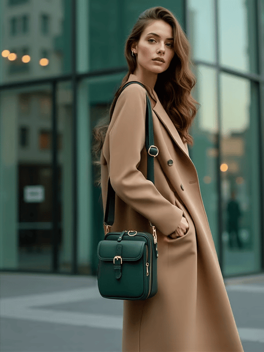 🔥 Crossbody Leather RFID Bag