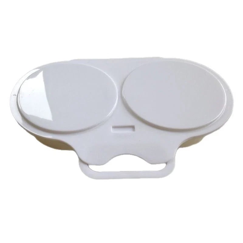 🍳 BUY 1 GET 1 FREE! ✨ Dual Cavity Microwave Egg Poacher – Quick Oil-Free Cooking, Food-Grade PP & Versatile Kitchen Essential 💫