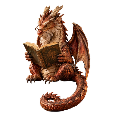 Wandering Scholar Dragon Figurine