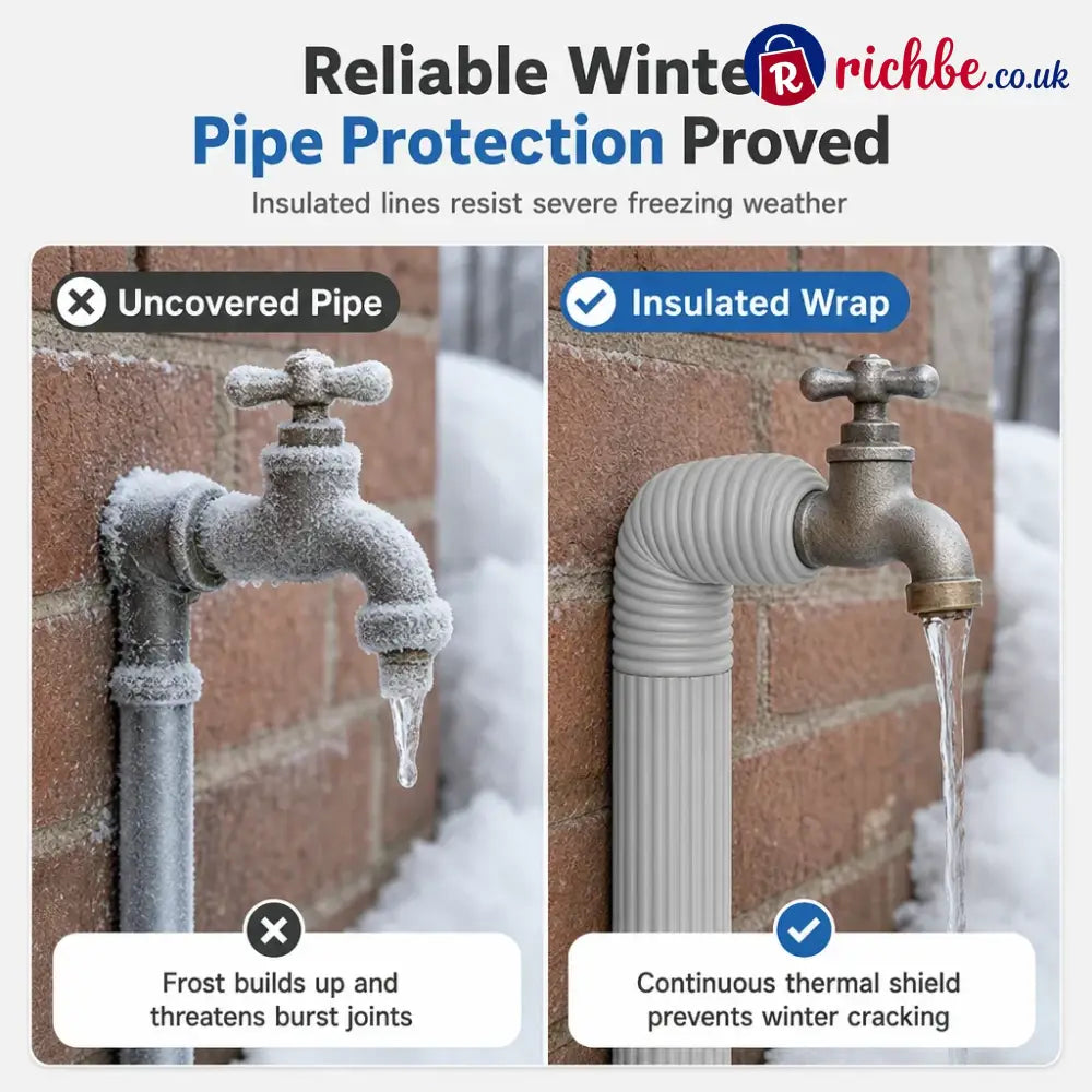 Adhesive Pipe Insulation Wrap Outdoor Winter Anti Freeze Thermal Foam Sleeve for Water and Solar Pipes