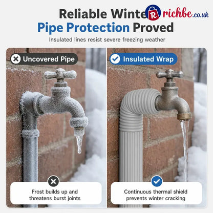 Adhesive Pipe Insulation Wrap Outdoor Winter Anti Freeze Thermal Foam Sleeve for Water and Solar Pipes