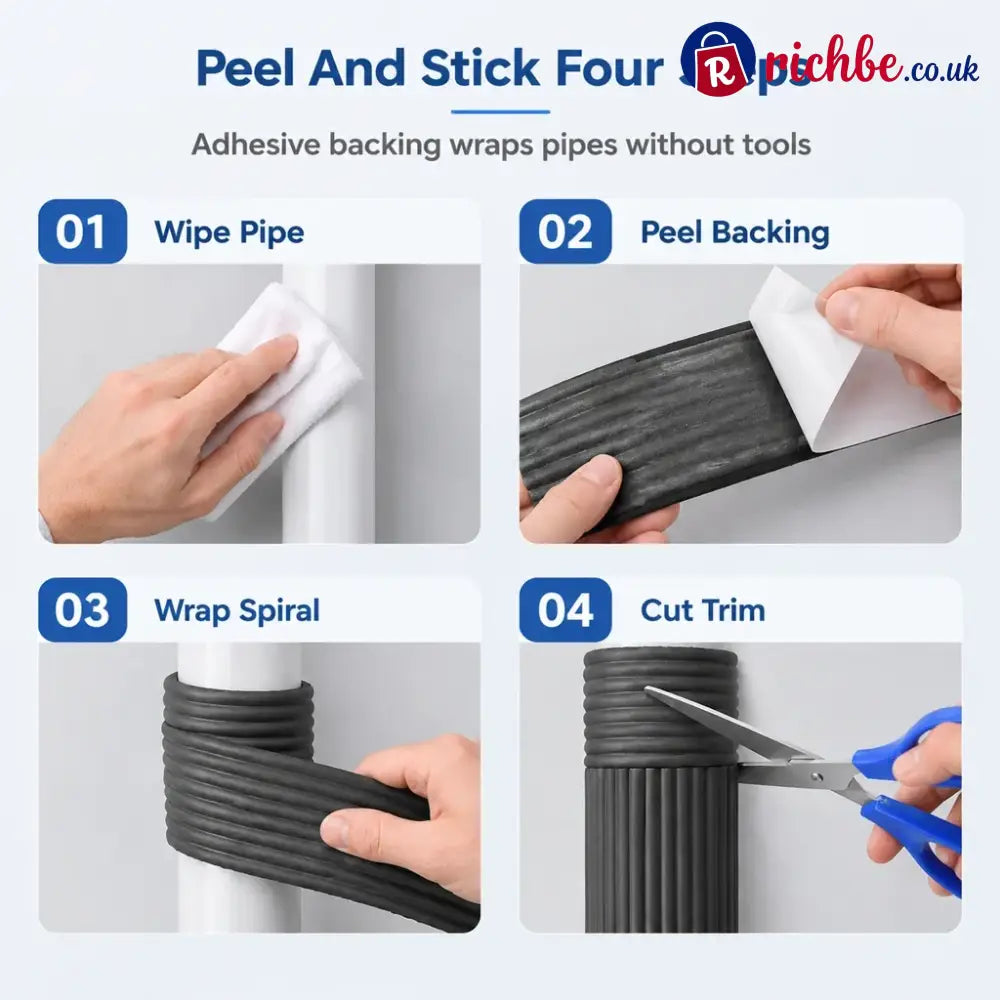 Adhesive Pipe Insulation Wrap Outdoor Winter Anti Freeze Thermal Foam Sleeve for Water and Solar Pipes