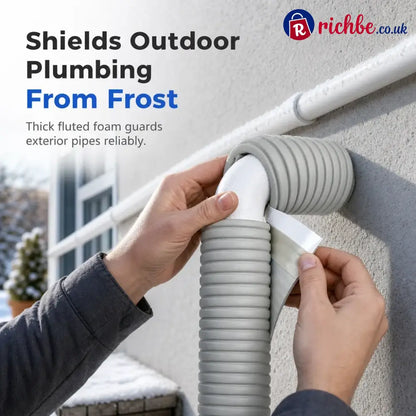Adhesive Pipe Insulation Wrap Outdoor Winter Anti Freeze Thermal Foam Sleeve for Water and Solar Pipes