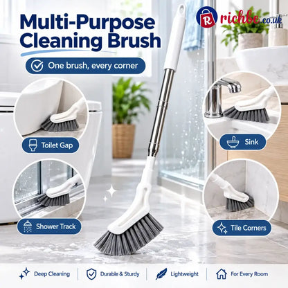Adjustable Length Stainless Steel Telescopic Long Handle Crevice Cleaning Brush 🧹