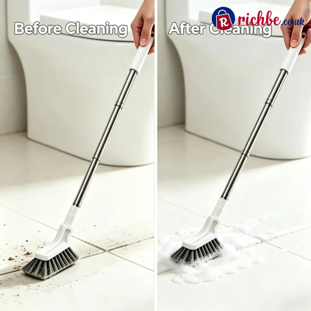 Adjustable Length Stainless Steel Telescopic Long Handle Crevice Cleaning Brush 🧹