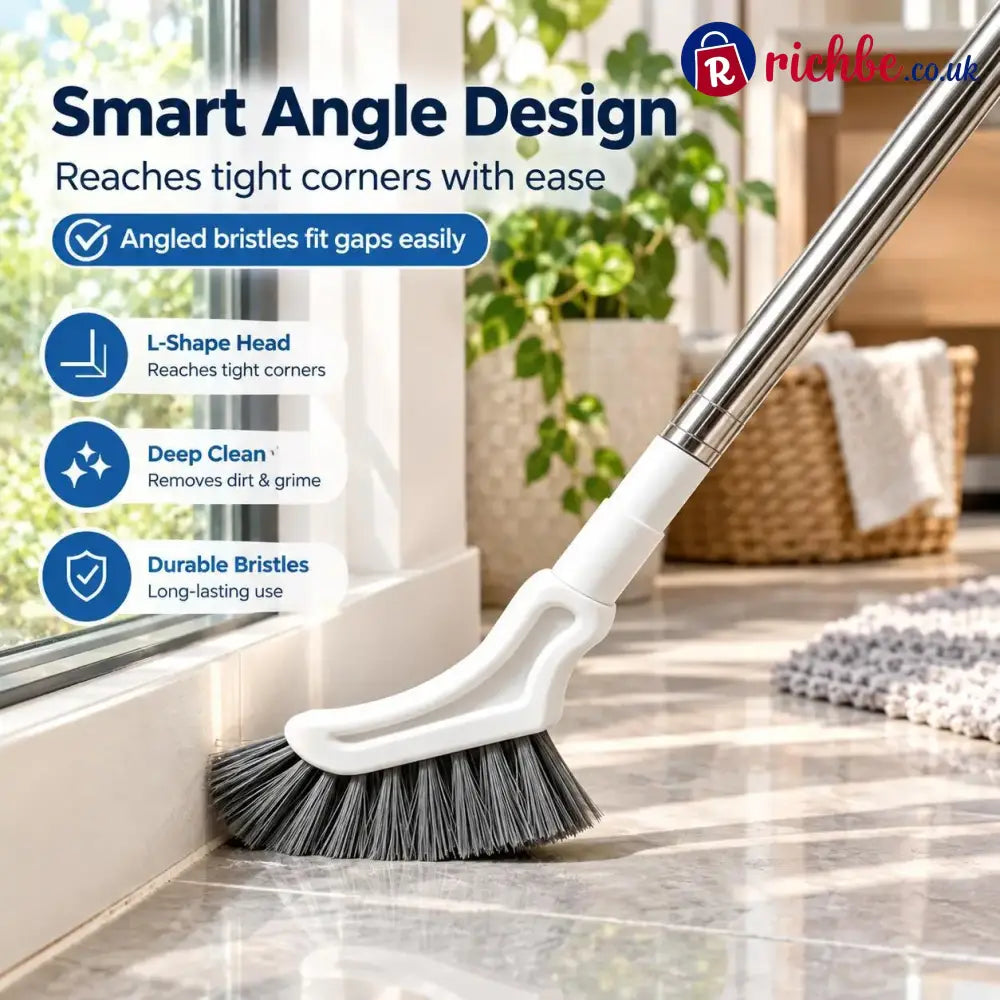 Adjustable Length Stainless Steel Telescopic Long Handle Crevice Cleaning Brush 🧹