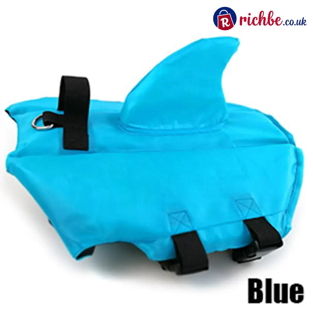 🐕‍🦺 Adjustable Shark-Shaped Dog Life Vest – Your Pup Will Look Fin-Tastic! | Safety Float + Cute Design - Hot sale