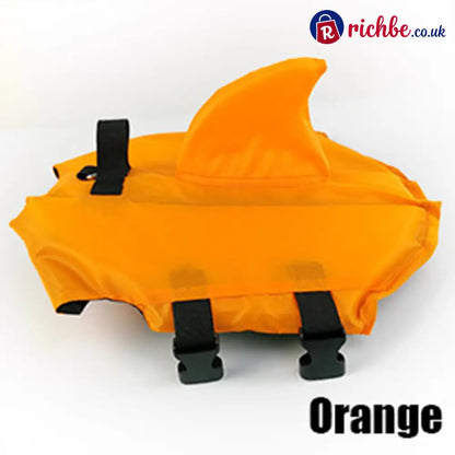 🐕‍🦺 Adjustable Shark-Shaped Dog Life Vest – Your Pup Will Look Fin-Tastic! | Safety Float + Cute Design - Hot sale