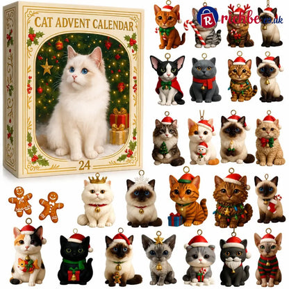 🐱🎄Advent Calendar 2026 Cat Advent Calendar - Giftfor Adults Friends CatOwners and Lovers Christmas Holiday Countdown Gift