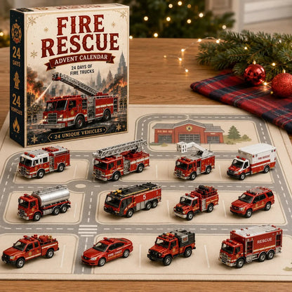 🚚 🎁Build the Fleet Collection 24-Day Vehicle Advent Calendar Series | ✨A New Adventure Every Morning