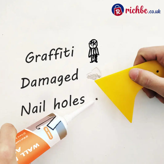 All-Purpose Wall Repair Paste – Fill Holes in a Single Stroke – Pay on Delivery ✨✅ - Tools & Gadgets