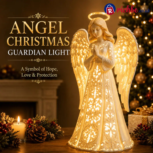 ✨ Angel Christmas Guardian Light – A Symbol of Hope, Love & Protection
