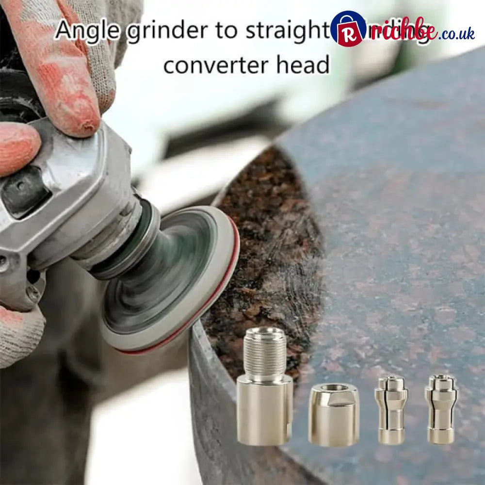 ⚙️Angle Grinder Conversion Kit 🔧 3mm/6mm Dual Collet – Universal Straight Grinder Adapter for Carving & Polishing