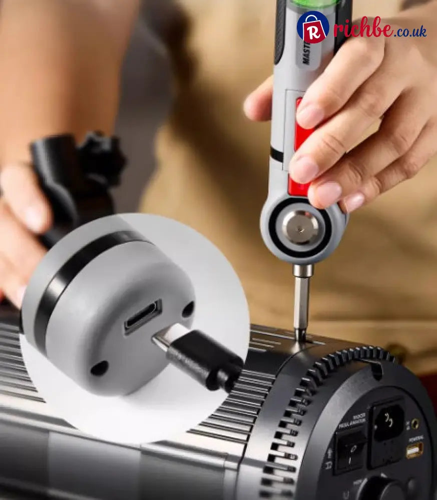 Angle-Smart Mini Cordless Electric Screwdriver Kit – Power Up Anywhere