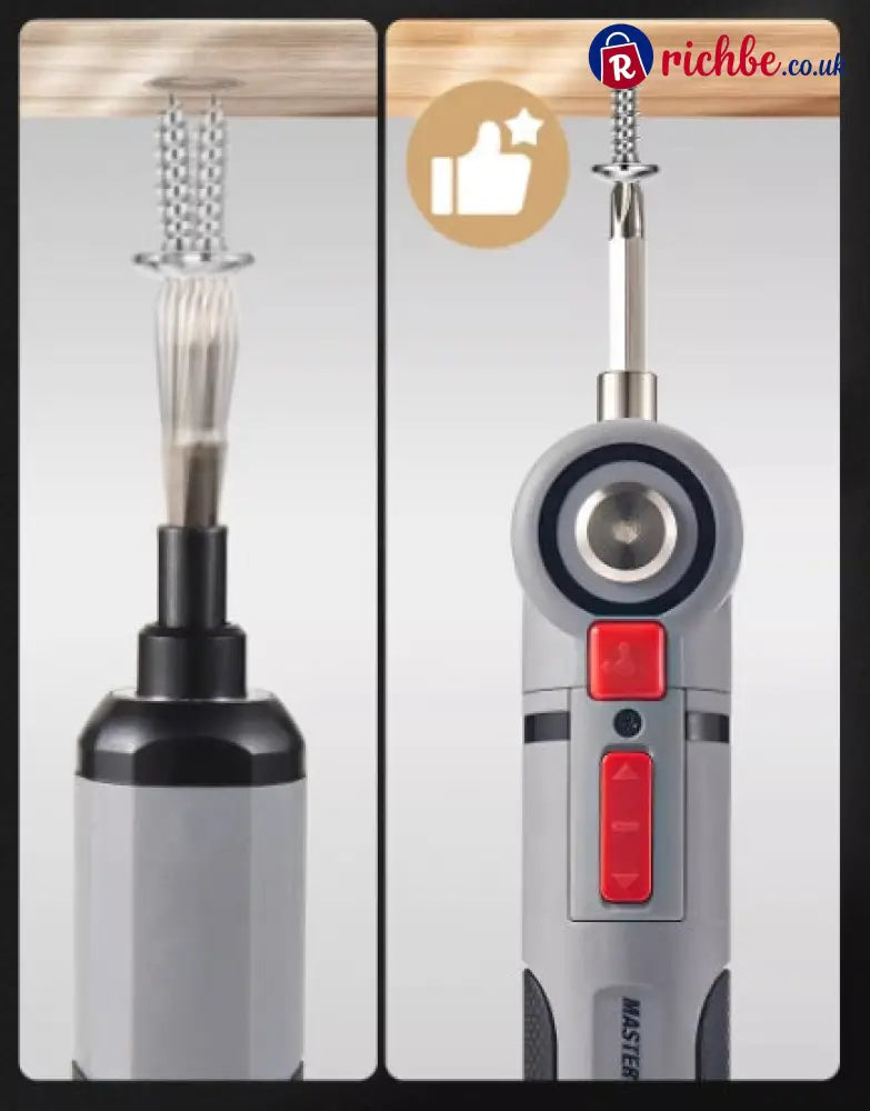 Angle-Smart Mini Cordless Electric Screwdriver Kit – Power Up Anywhere