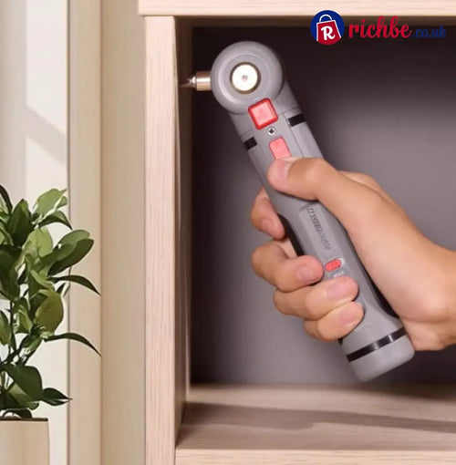 Angle-Smart Mini Cordless Electric Screwdriver Kit – Power Up Anywhere