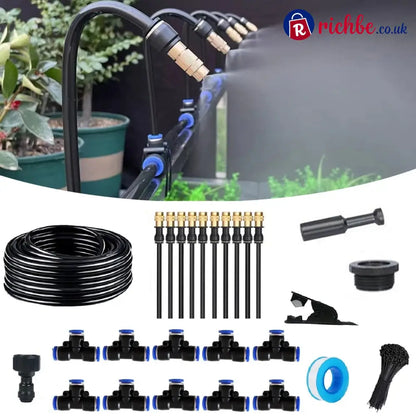 🌱Automatic 360° curved garden irrigation syste