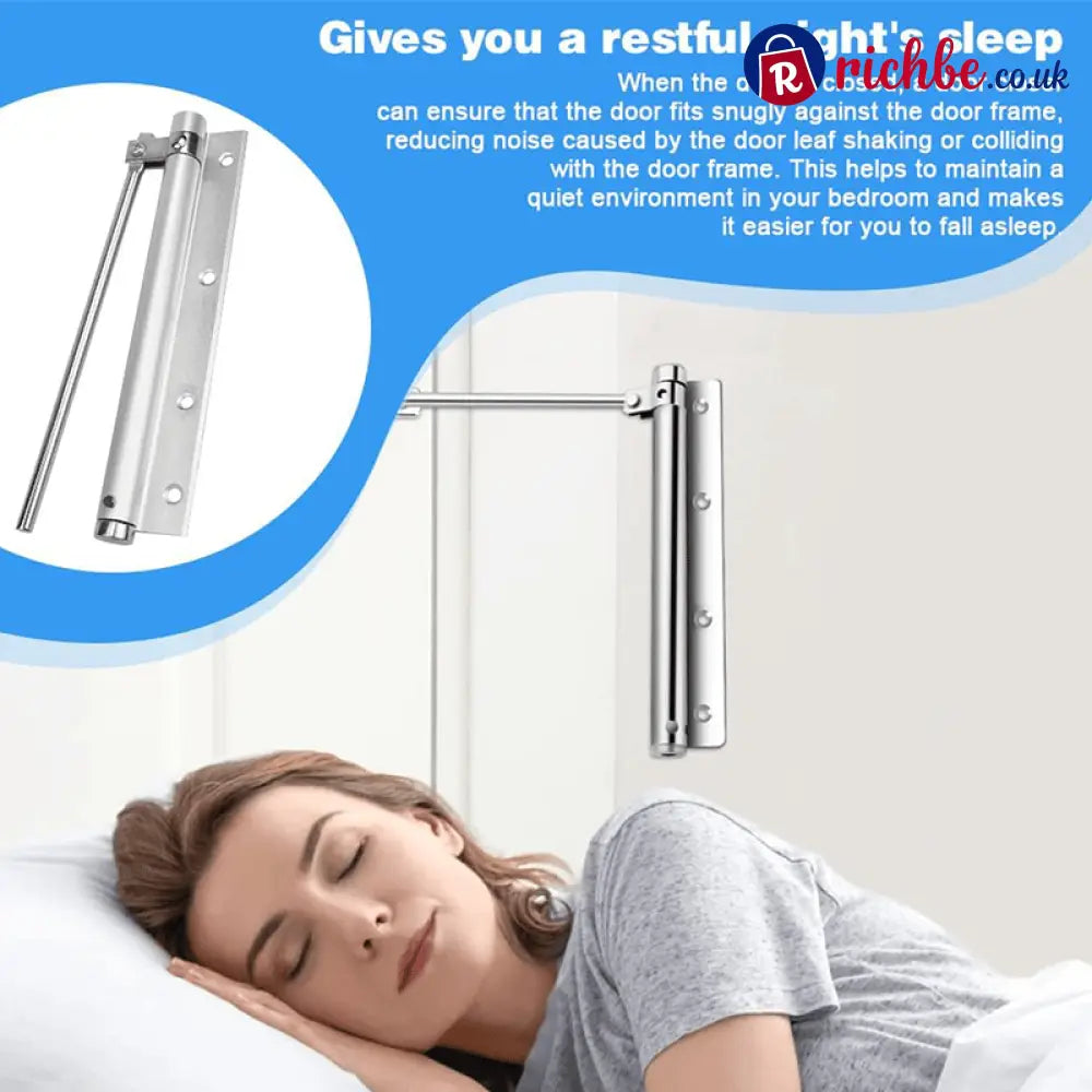 Automatic Door Self-Closing Hinge
