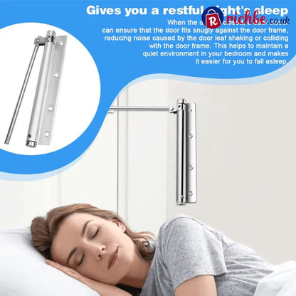 Automatic Door Self-Closing Hinge
