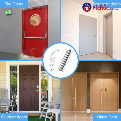 Automatic Door Self-Closing Hinge