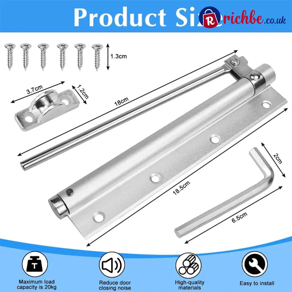 Automatic Door Self-Closing Hinge - Buy 1
