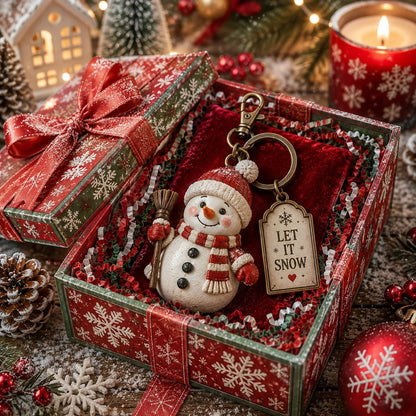 🔥Last Day 49% OFF🎄 2026 Christmas Character Keychain Gift Box🎁