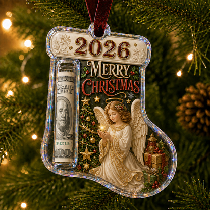 🎅 2026 Christmas Gift 49% Off--Cash Clip Christmas Tree Ornament