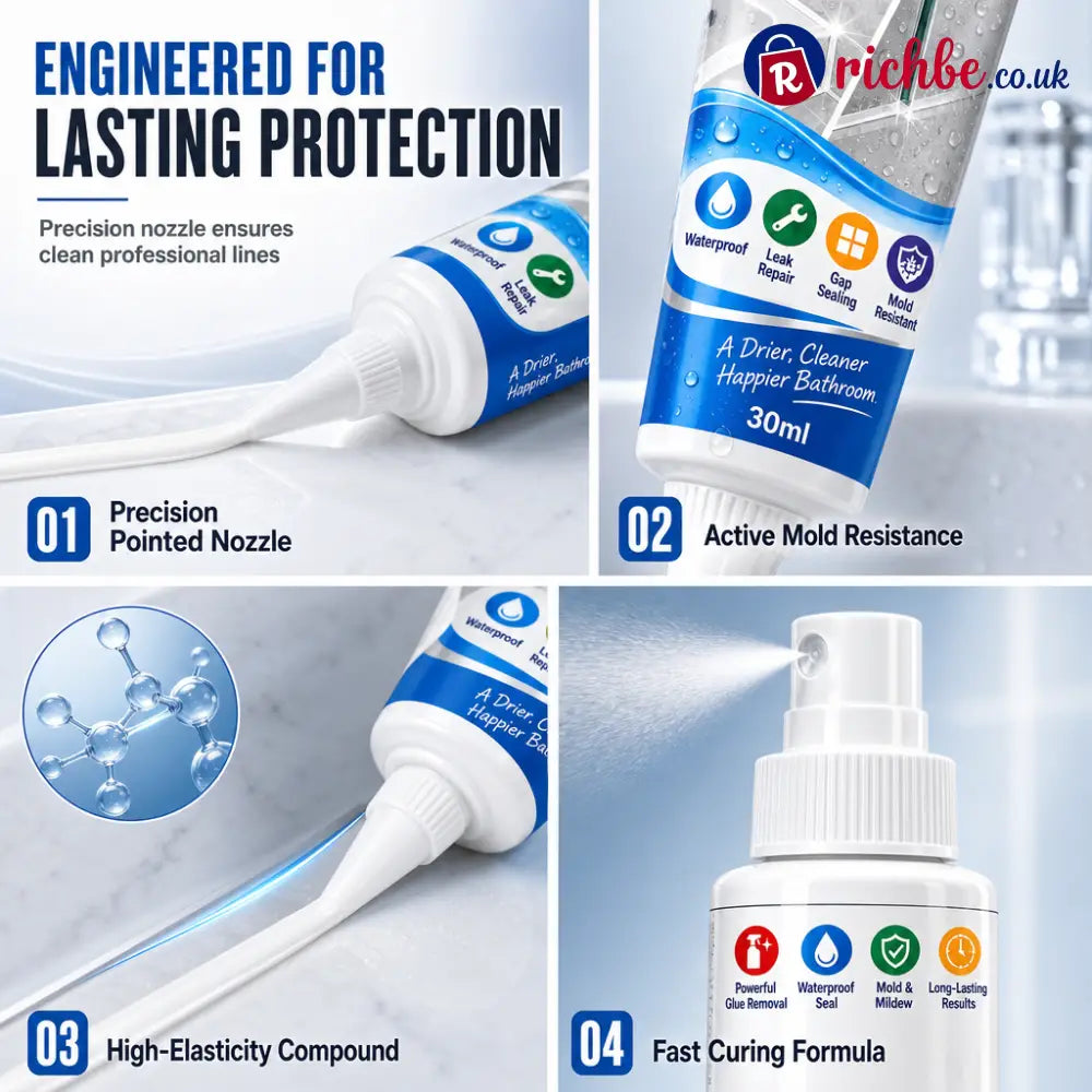 Bathroom Glue Remover and Waterproof Sealant Set - Tools & Gadgets