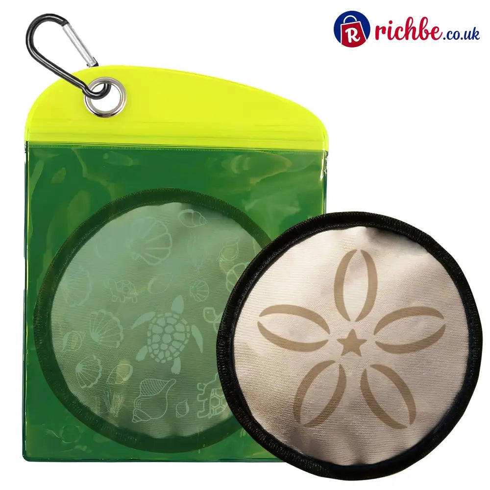 🏖️Beach Sand Remover Powder Bag – Talc-Free Natural Beach Essential - Khaki