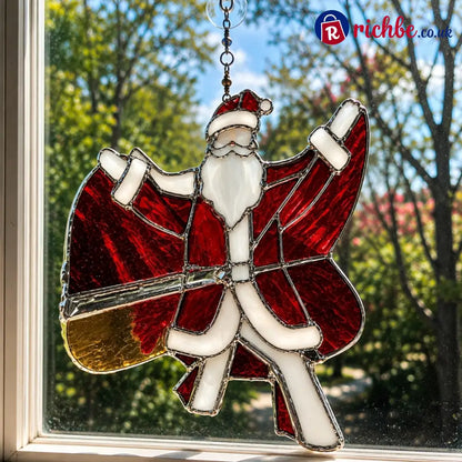 🎄Beginner-Friendly 3D Christmas Iridescent Suncatcher DIY Kit | Complete Kit with Glass-Style Panels Metal Frames