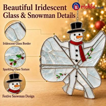🎄Beginner-Friendly 3D Christmas Iridescent Suncatcher DIY Kit | Complete Kit with Glass-Style Panels Metal Frames