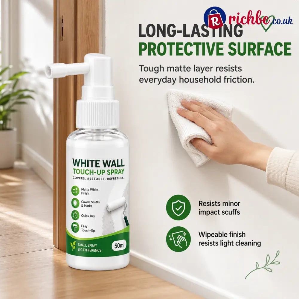 🥳 Best Seller 🥳💞 Over 10,000 Sold! Wall Repair Solution, prevents chalking provides strong adhesion and is waterproof.