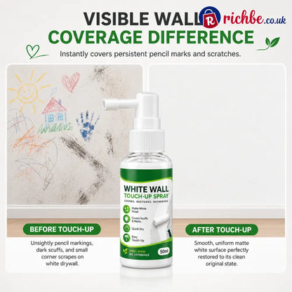 🥳 Best Seller 🥳💞 Over 10,000 Sold! Wall Repair Solution, prevents chalking provides strong adhesion and is waterproof.