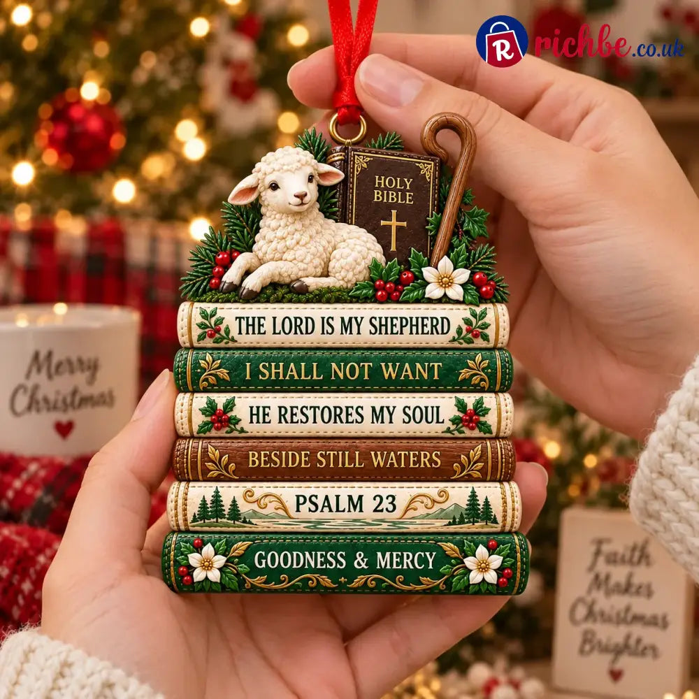 ✝️ Bible Faith Christmas Acrylic Ornament Collection