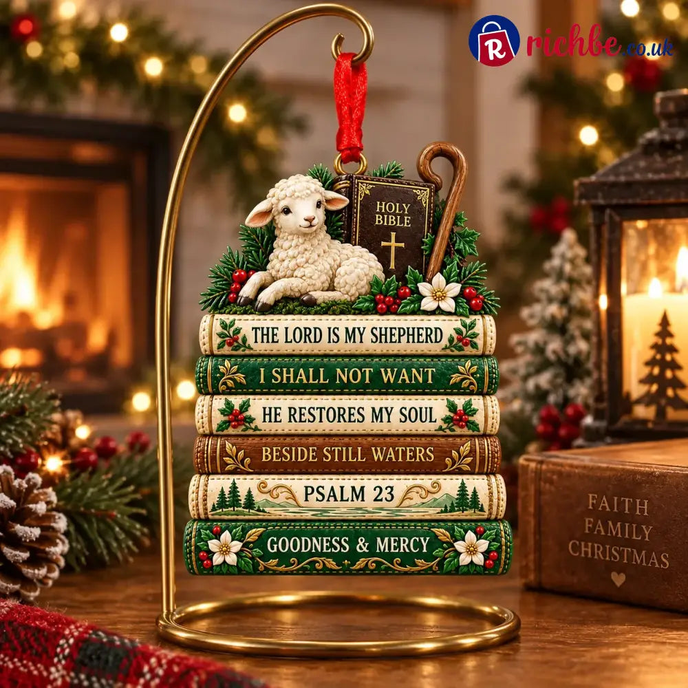 ✝️ Bible Faith Christmas Acrylic Ornament Collection