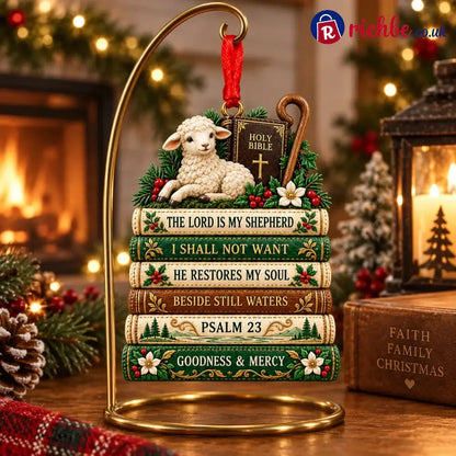 ✝️ Bible Faith Christmas Acrylic Ornament Collection