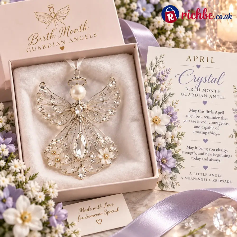 ✨👼 Birth Month Guardian Angels, An Angel Chosen Just for You - April · Crystal