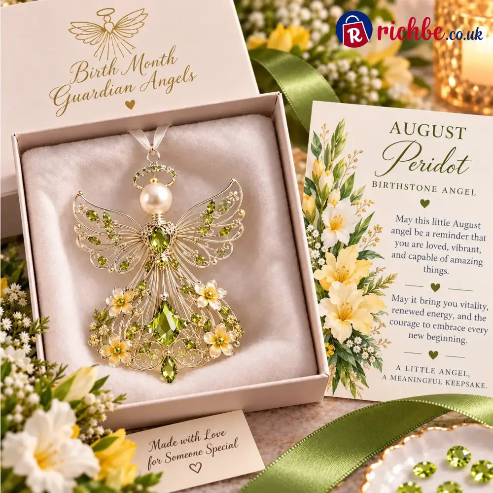 ✨👼 Birth Month Guardian Angels, An Angel Chosen Just for You - August · Peridot