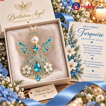 ✨👼 Birth Month Guardian Angels, An Angel Chosen Just for You - December · Turquoise