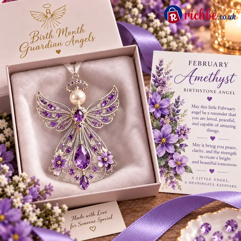 ✨👼 Birth Month Guardian Angels, An Angel Chosen Just for You - February · Amethyst