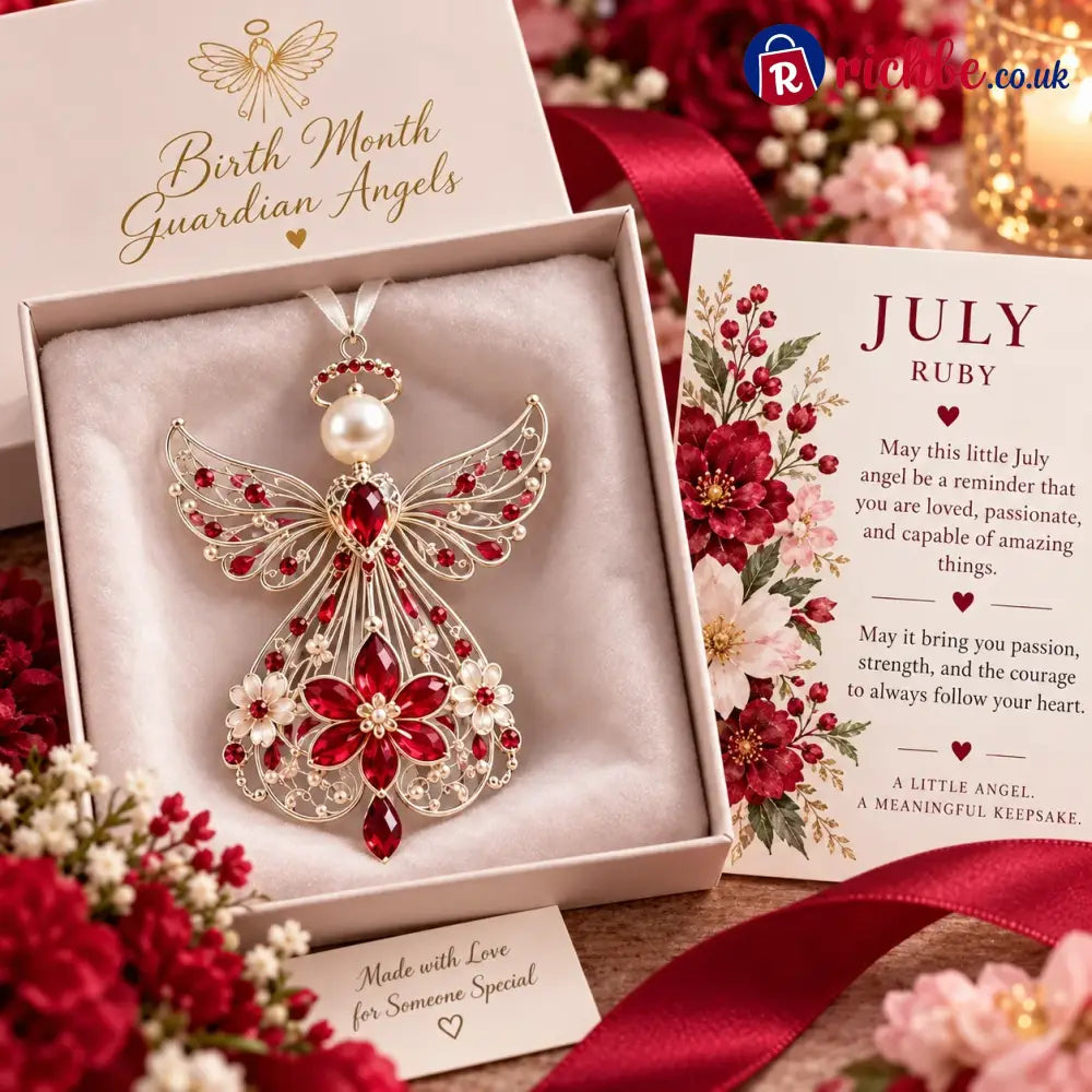 ✨👼 Birth Month Guardian Angels, An Angel Chosen Just for You - July · Ruby
