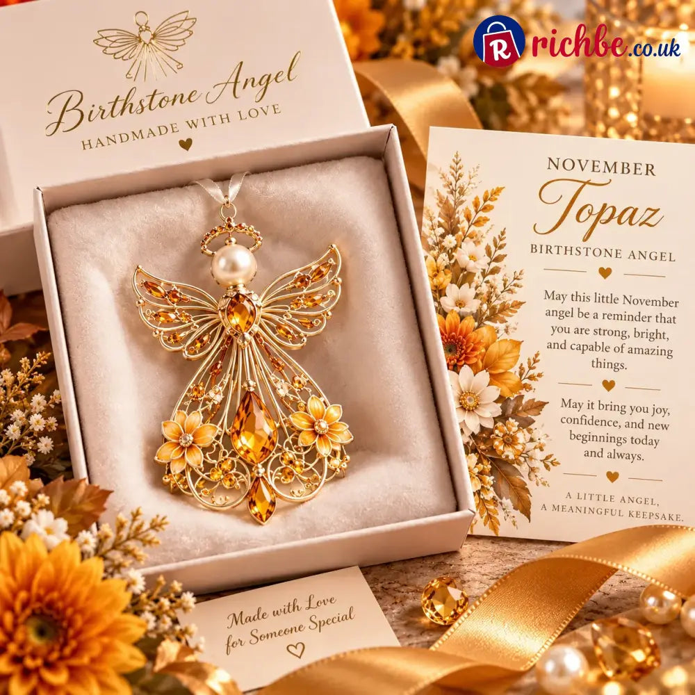 ✨👼 Birth Month Guardian Angels, An Angel Chosen Just for You - November · Topaz